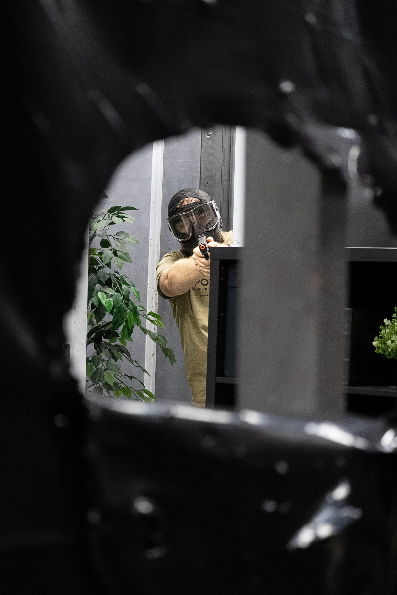 Airsoft Shoothouse at Apotheon in Warminster PA for private events, parties and team building
