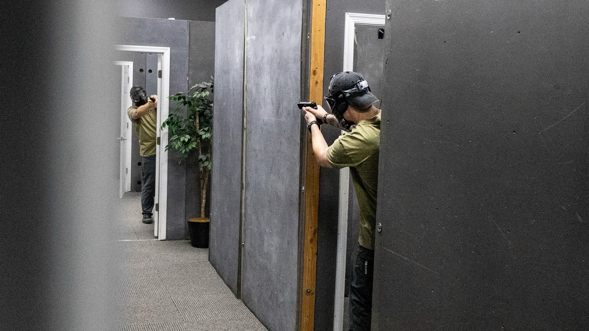 Private Airsoft Shoothouse group event at Apotheon
